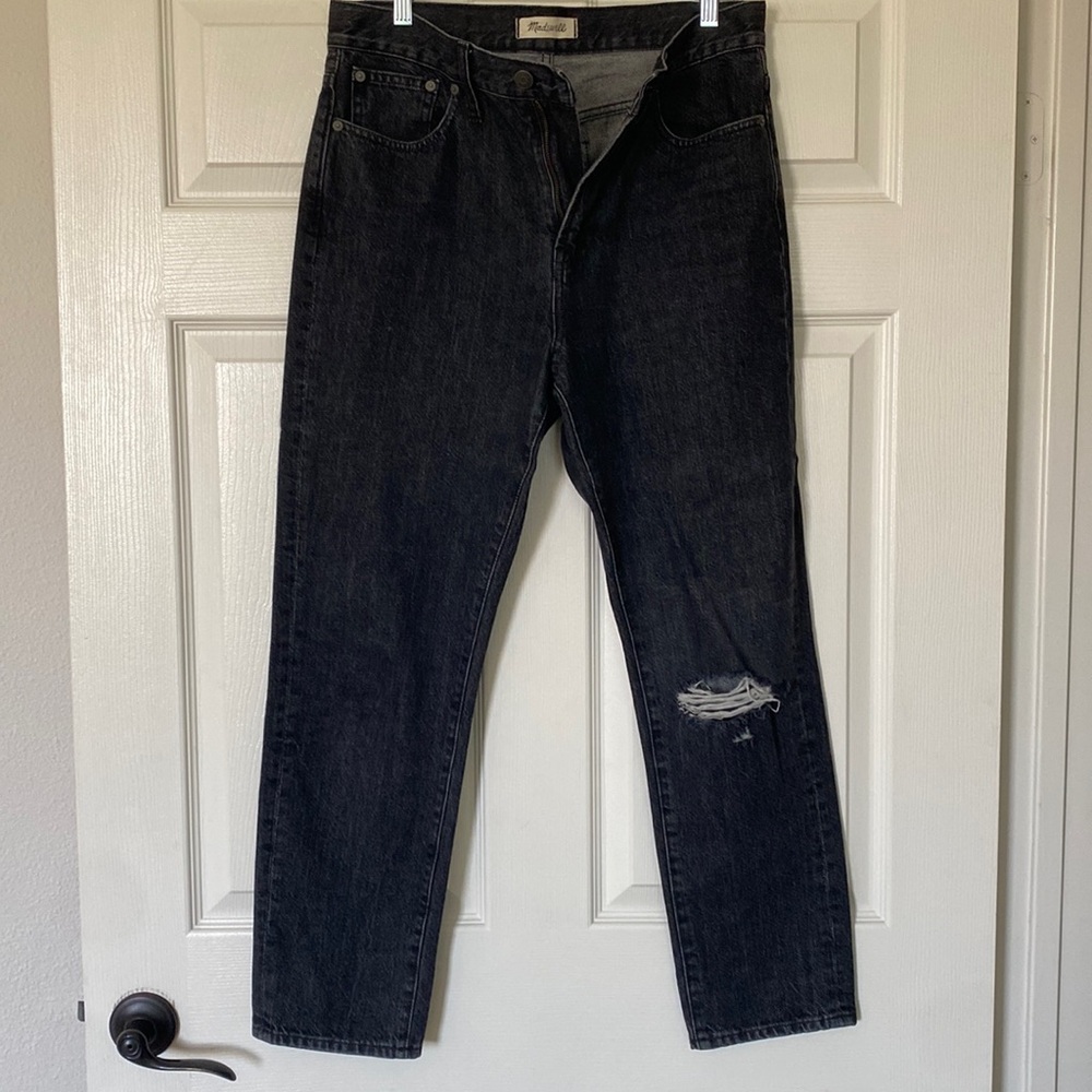 Madewell The Perfect Vintage Jean, Distressed Charcoal